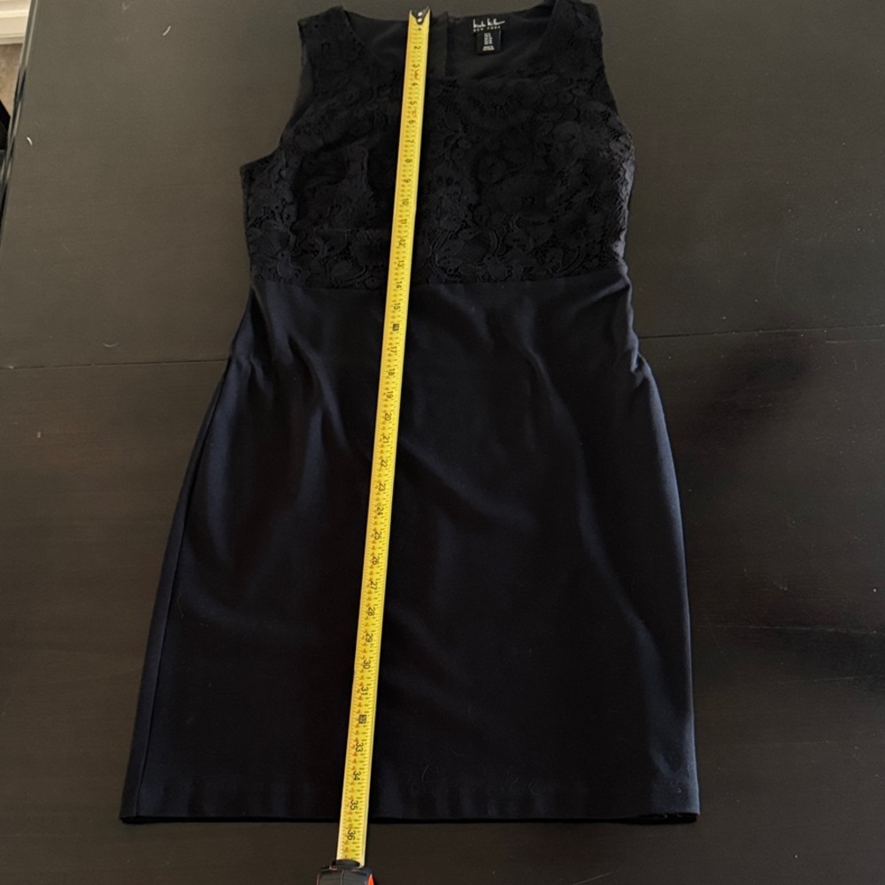 Nicole Miller Black Lace Midi Dress - Picture 2 of 5